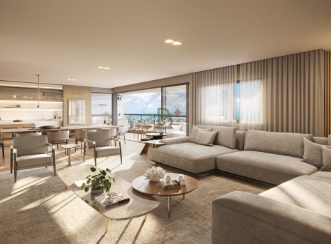 02 APTO 200M² - SALA AMPLIADA