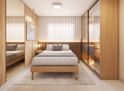 Suíte casal apto 3Q